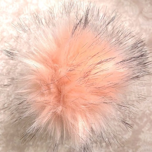 Brand New Norla Canada Alpaca & Wool Blend Knit Pom Hat Winter Marbled Pink - Picture 11 of 12